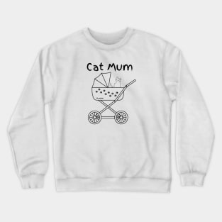 Cat Mum Crewneck Sweatshirt